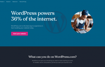 wordpress.com screenshot